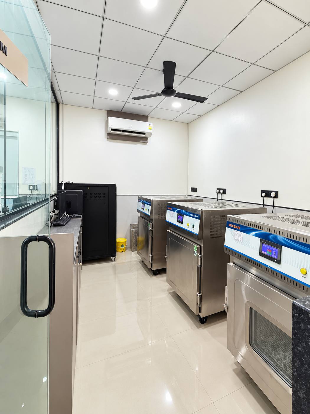 Instrument room in the Lifechem Pharma QC laboratory